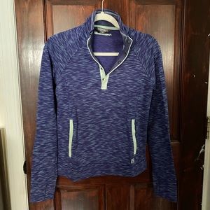Purple and blue Avalanche Sweatshirt